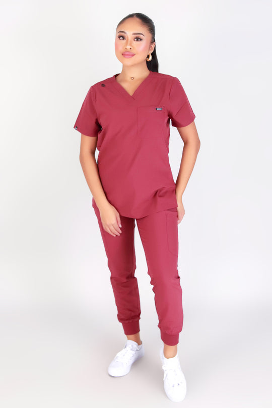 IT'S ALL GOOD SCRUB TOP