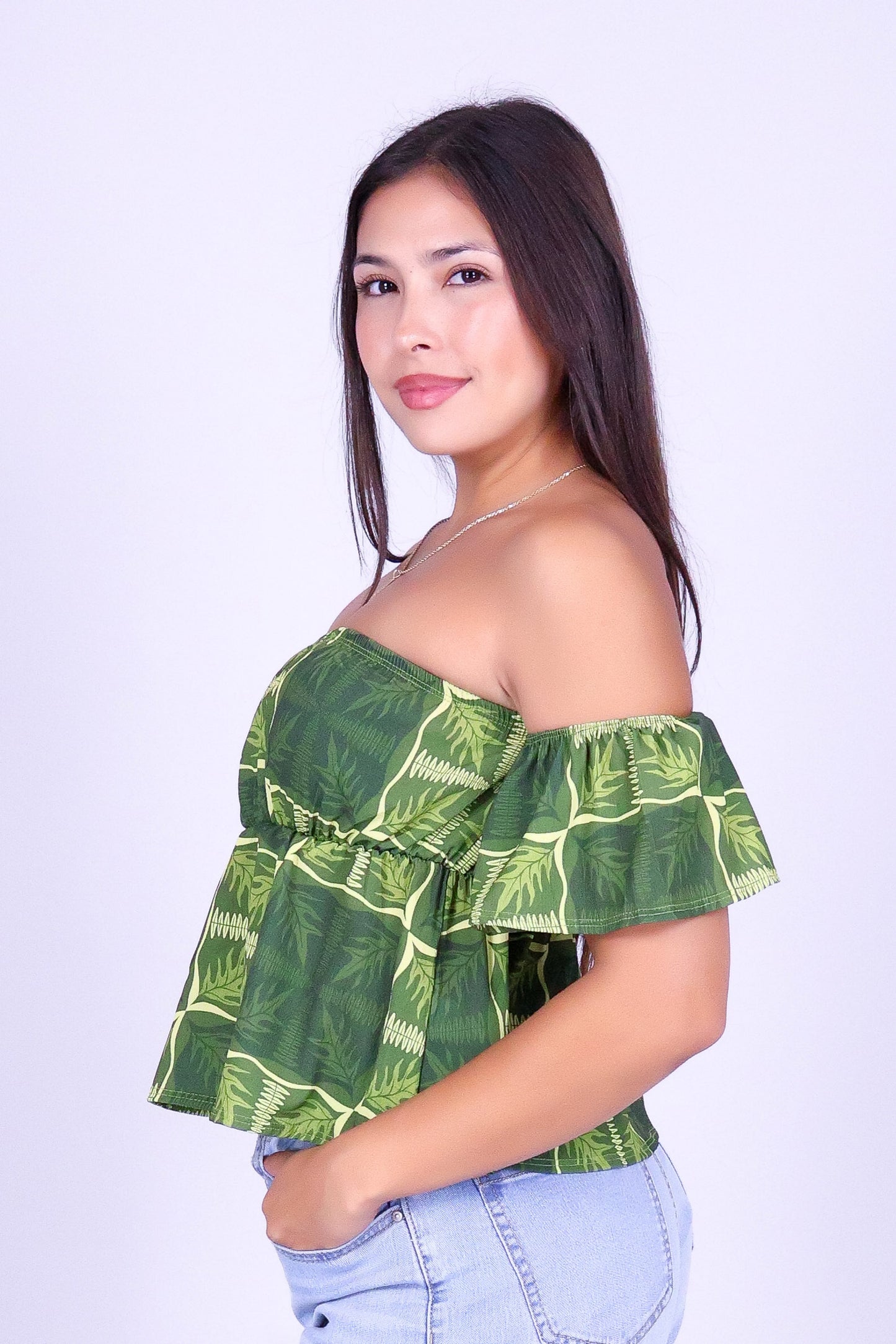 FERN KUIKI OFF SHOULDER TOP