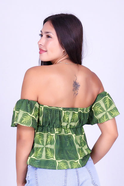 FERN KUIKI OFF SHOULDER TOP