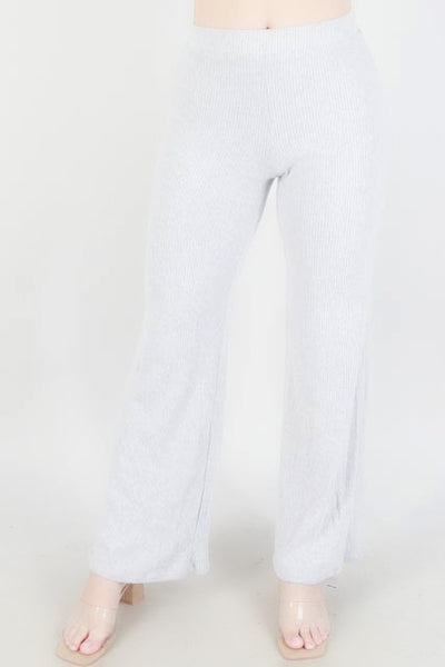 Jeans Warehouse Hawaii - MATCHING SEPARATES - SNOW BUNNY FLARED PANTS | By Kali Fashions, LLC