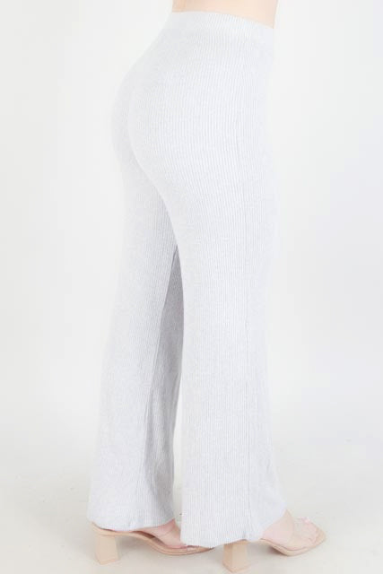 Jeans Warehouse Hawaii - MATCHING SEPARATES - SNOW BUNNY FLARED PANTS | By Kali Fashions, LLC