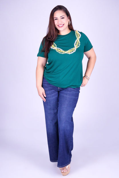 INTERTWINED LEI TEE