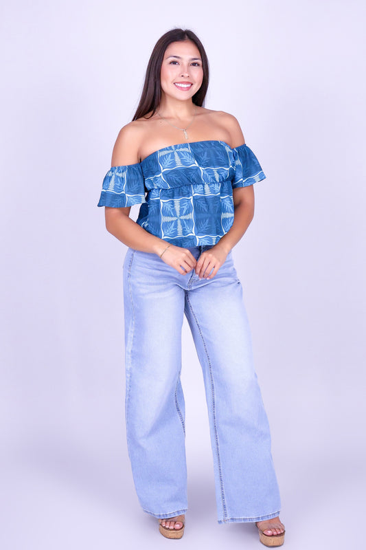 FERN KUIKI OFF SHOULDER TOP