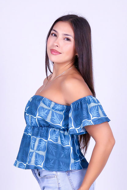 FERN KUIKI OFF SHOULDER TOP
