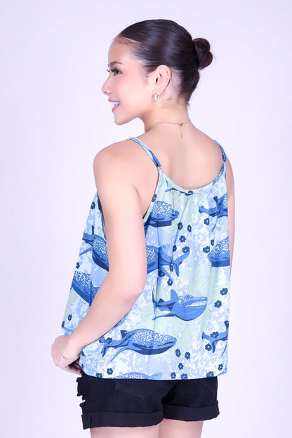 BLOOMS BY THE SEA TANK TOP