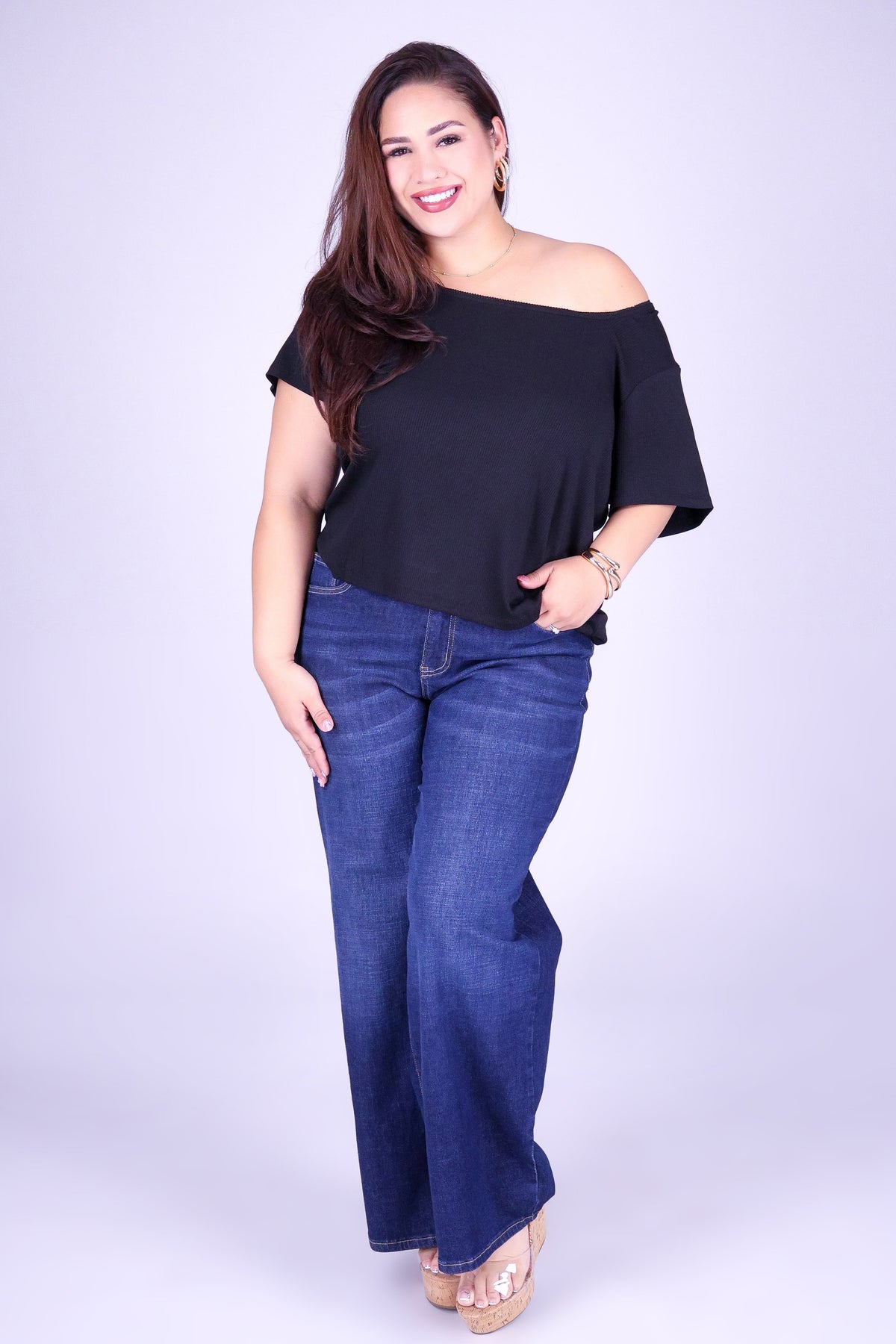 UNWIND RIBBED TOP