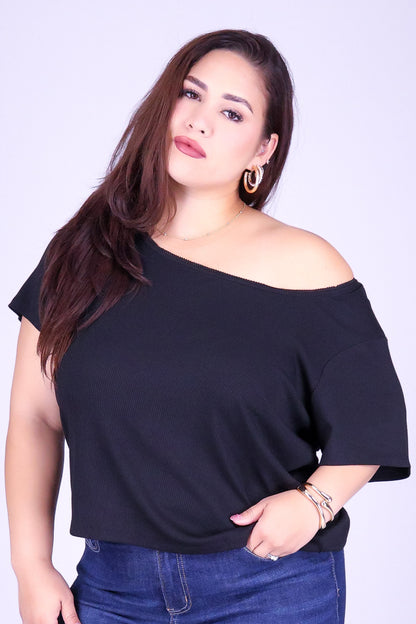 UNWIND RIBBED TOP