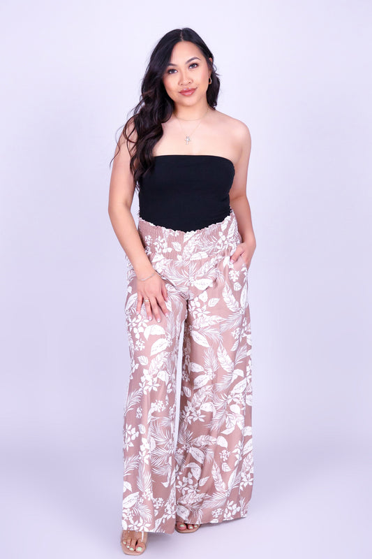 COASTAL LEAF PANTS