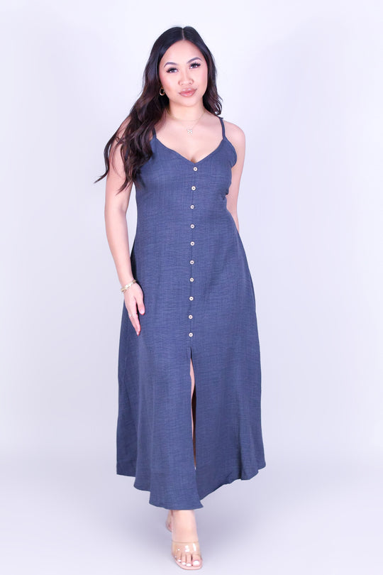 SLEEK FLOW LONG DRESS