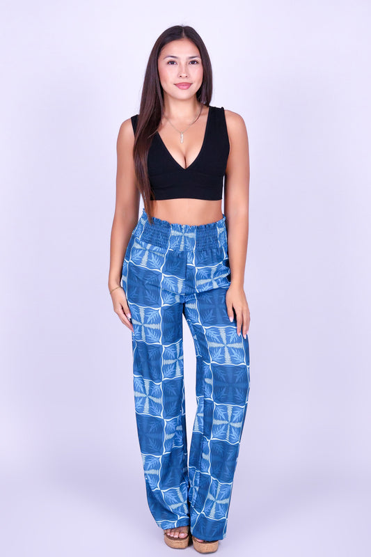FERN KUIKI SMOCKED WAIST PANTS