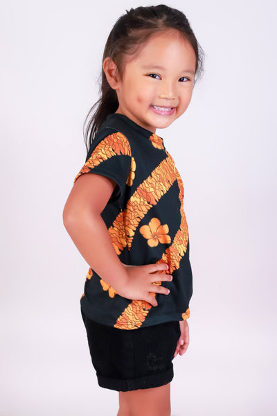 Jeans Warehouse Hawaii - S/S PRINT 2-16 - ILIMA TEE | KIDS SIZE 2T-4T | By LUZ