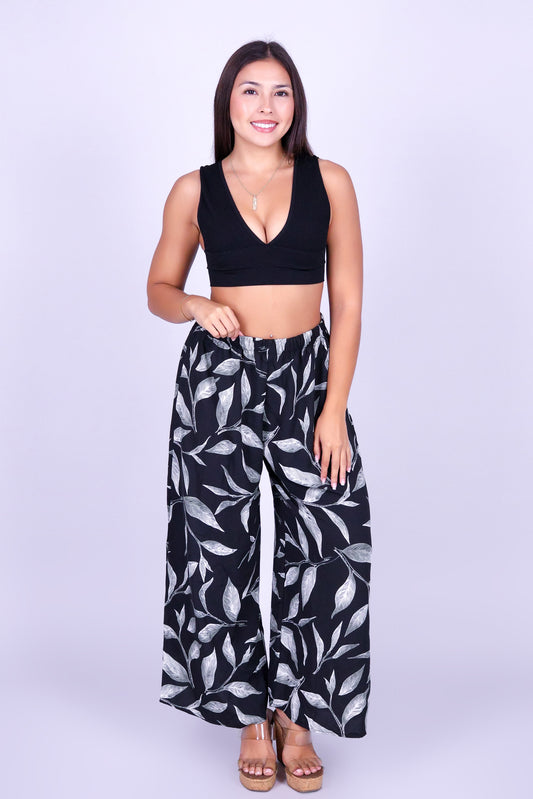 WILDLEAF PALAZZO PANTS
