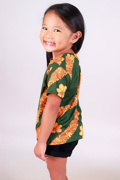 Jeans Warehouse Hawaii - S/S PRINT 2-16 - ILIMA TEE | KIDS SIZE 2T-4T | By LUZ