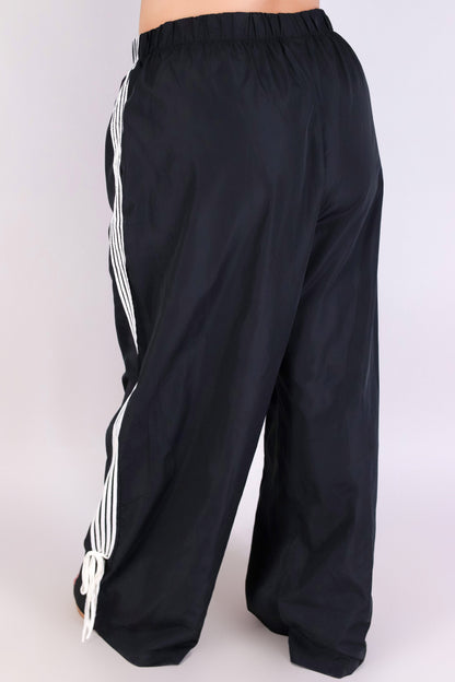 Jeans Warehouse Hawaii - PLUS CASUAL WOVEN SOLID PANTS - FAST LANE PANTS | By CHERRY MELLOW