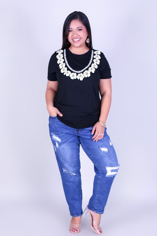 PIKAKE FRONT PUAKENIKENI LEI TEE