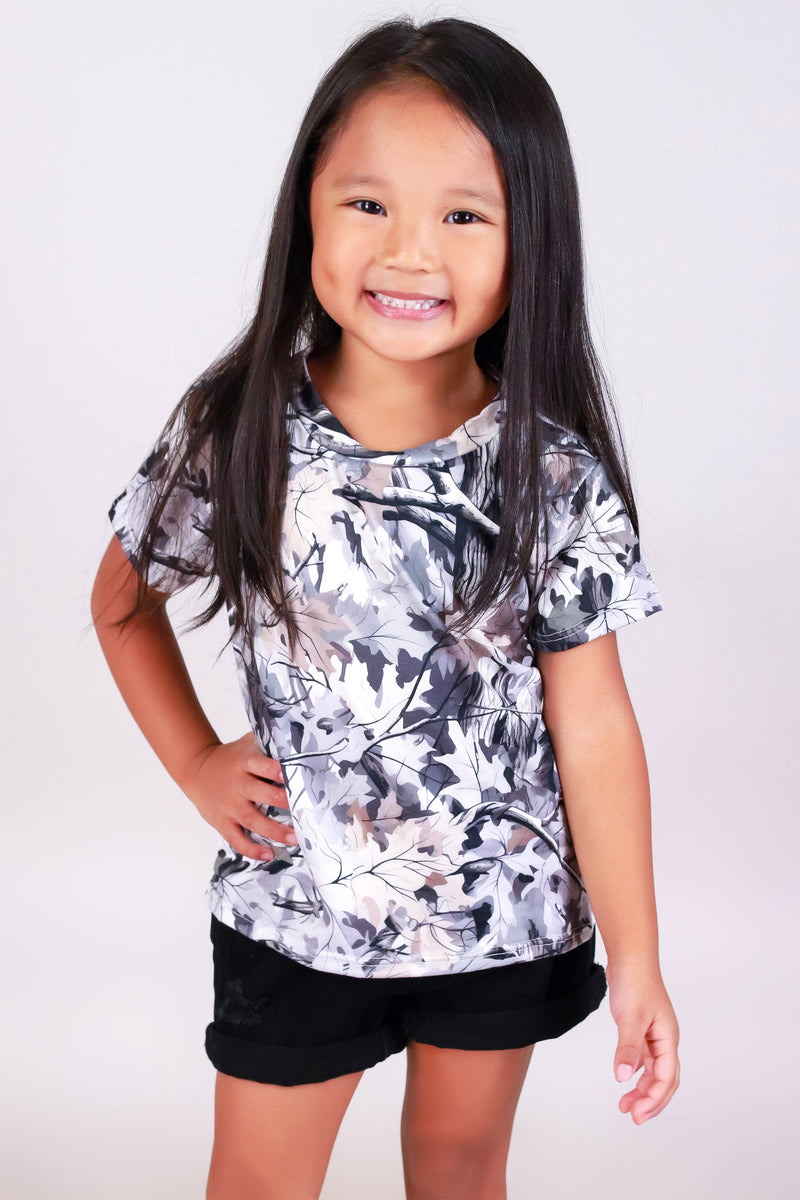 Jeans Warehouse Hawaii - S/S PRINT 2-16 - HUNTING CAMO TEE | KIDS SIZE 2T-4T | By LUZ