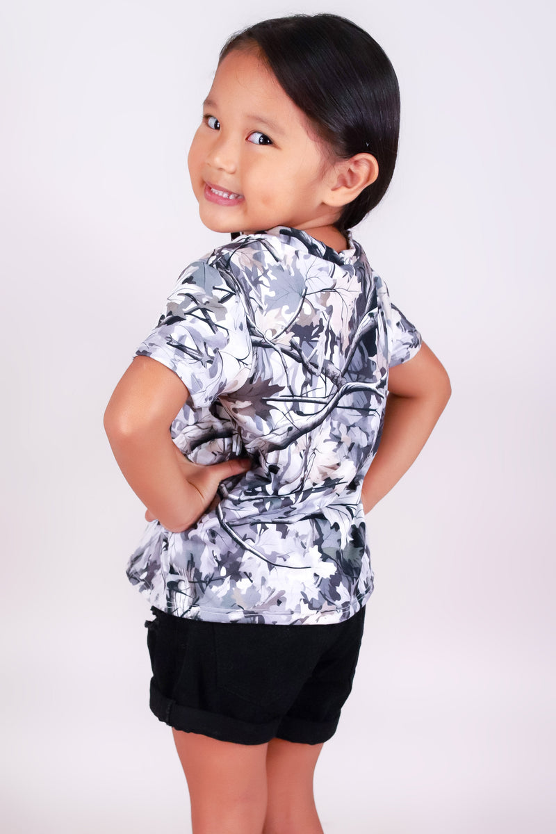 Jeans Warehouse Hawaii - S/S PRINT 2-16 - HUNTING CAMO TEE | KIDS SIZE 2T-4T | By LUZ