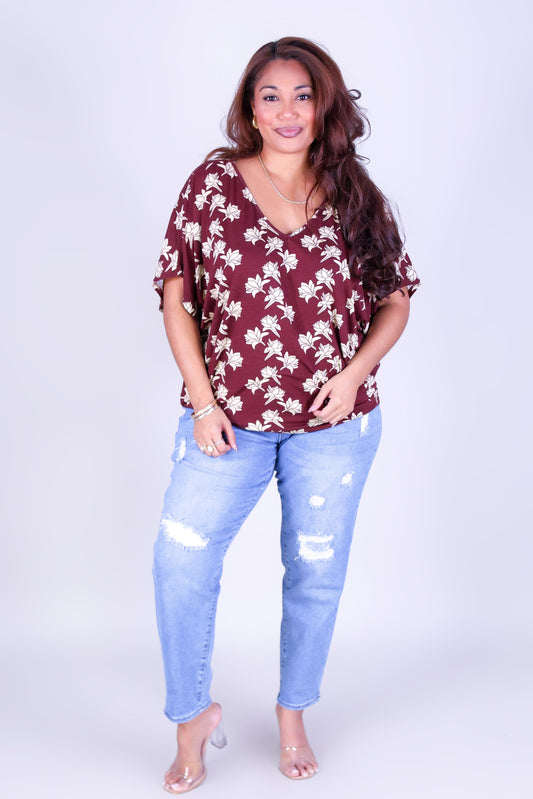 TUBEROSE DOLMAN TOP