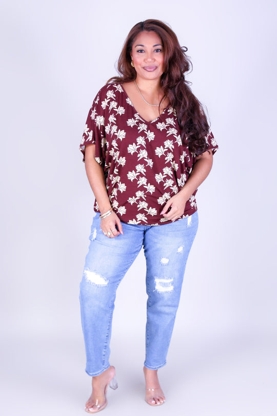 TUBEROSE DOLMAN TOP