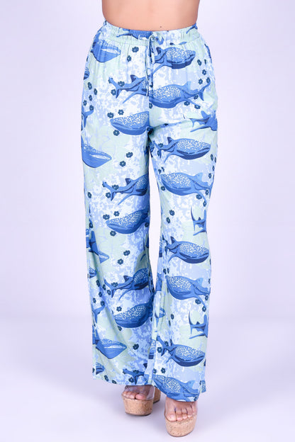 BLOOMS BY THE SEA PANTS