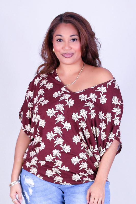TUBEROSE DOLMAN TOP