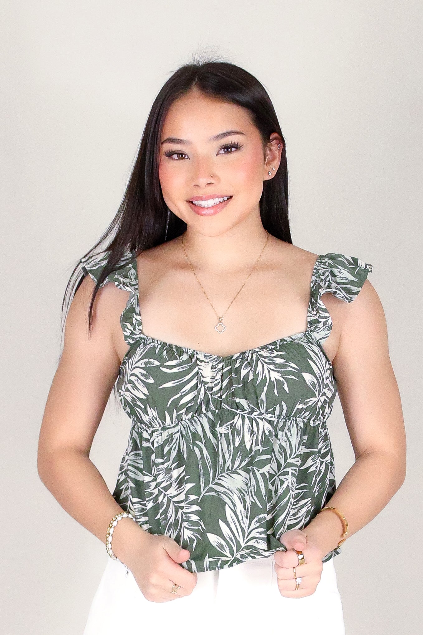 PARADISE FOUND BABYDOLL TOP