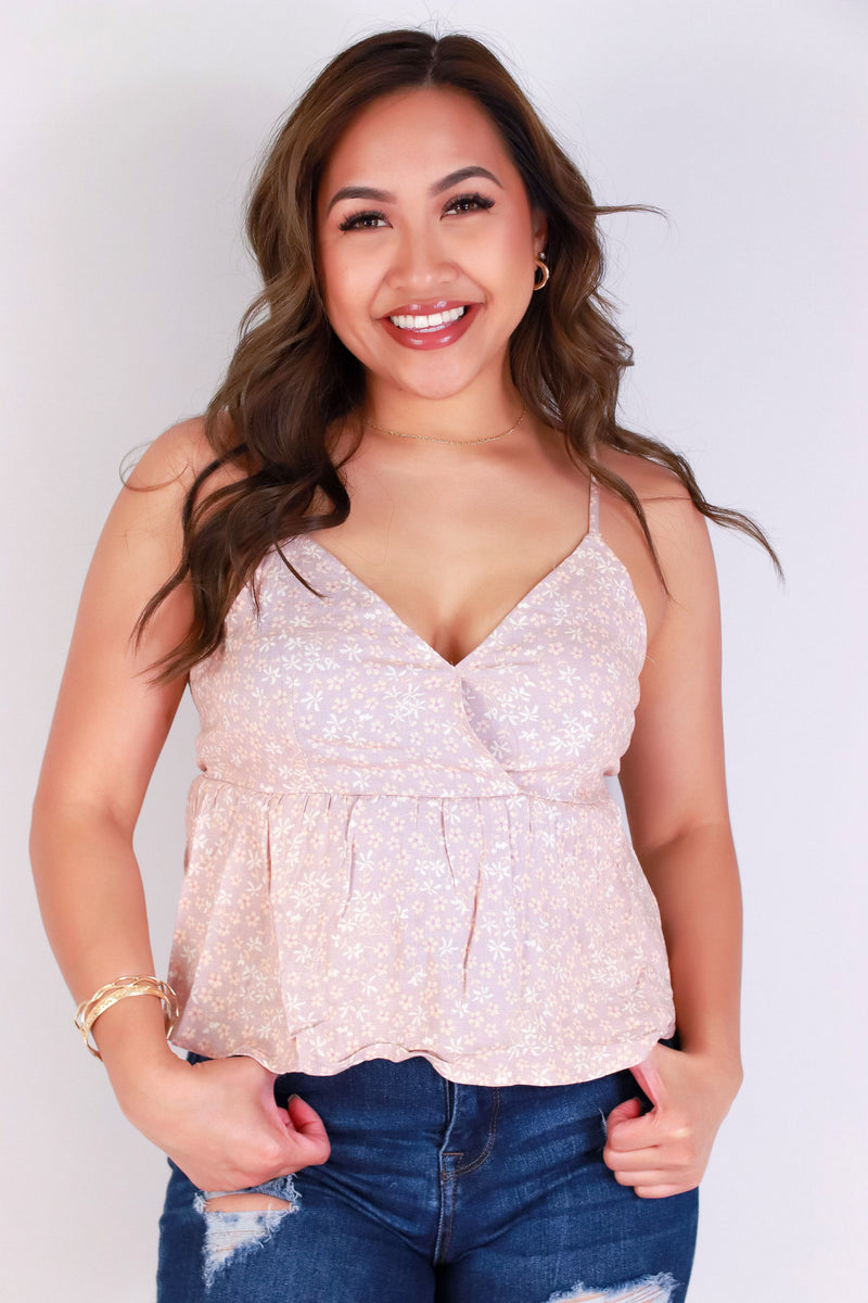 Jeans Warehouse Hawaii - S/L PRINT WOVEN TOPS - LITTLE THINGS TOP | By ROKOKO