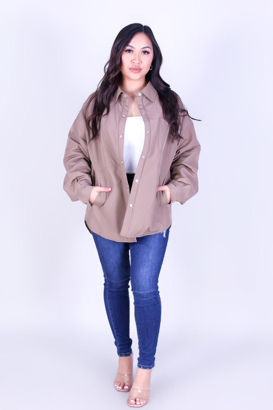 TALK TO ME PUFFER JACKET