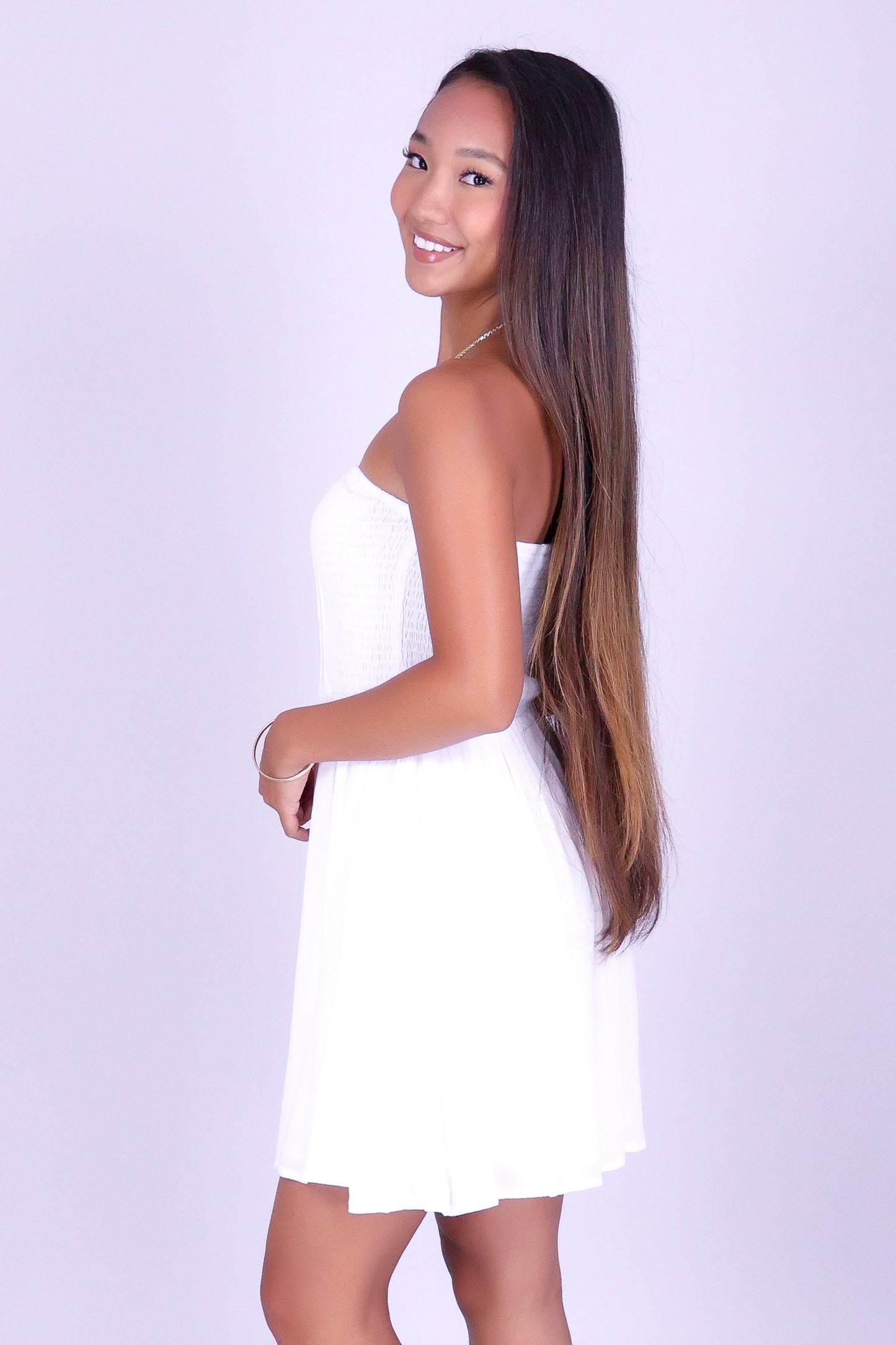 SIMPLY YOURS BABYDOLL MINI DRESS