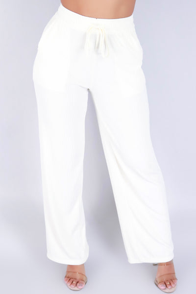 Jeans Warehouse Hawaii - SOLID WOVEN PANTS - TAKE A CHANCE PANTS | By LOVE POEM
