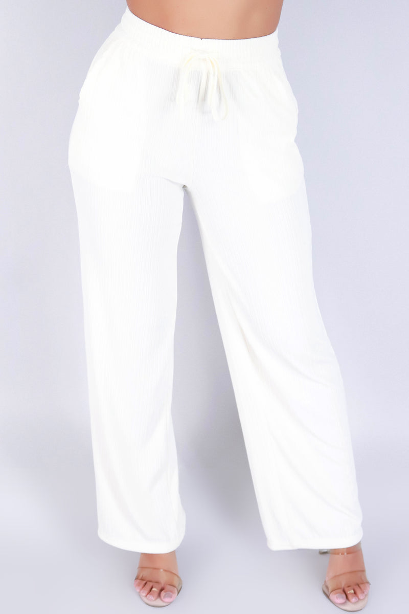 Jeans Warehouse Hawaii - SOLID WOVEN PANTS - TAKE A CHANCE PANTS | By LOVE POEM