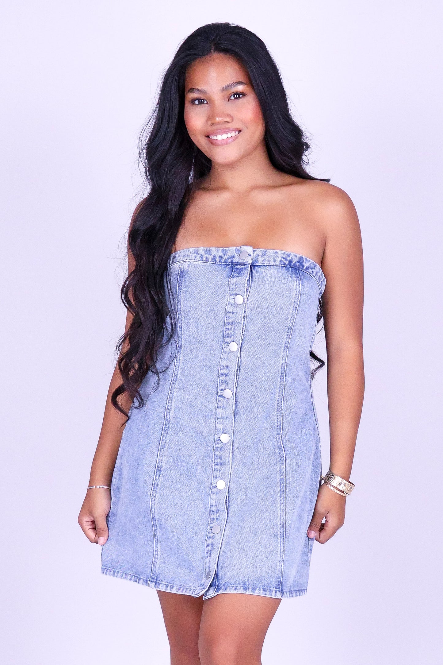 CANYON BLUE TUBE DRES