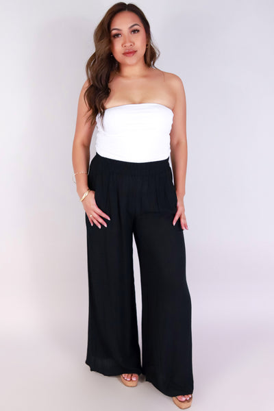 Jeans Warehouse Hawaii - SOLID WOVEN PANTS - SUN-KISSED GAUZE PANTS | By OLIVE & CO