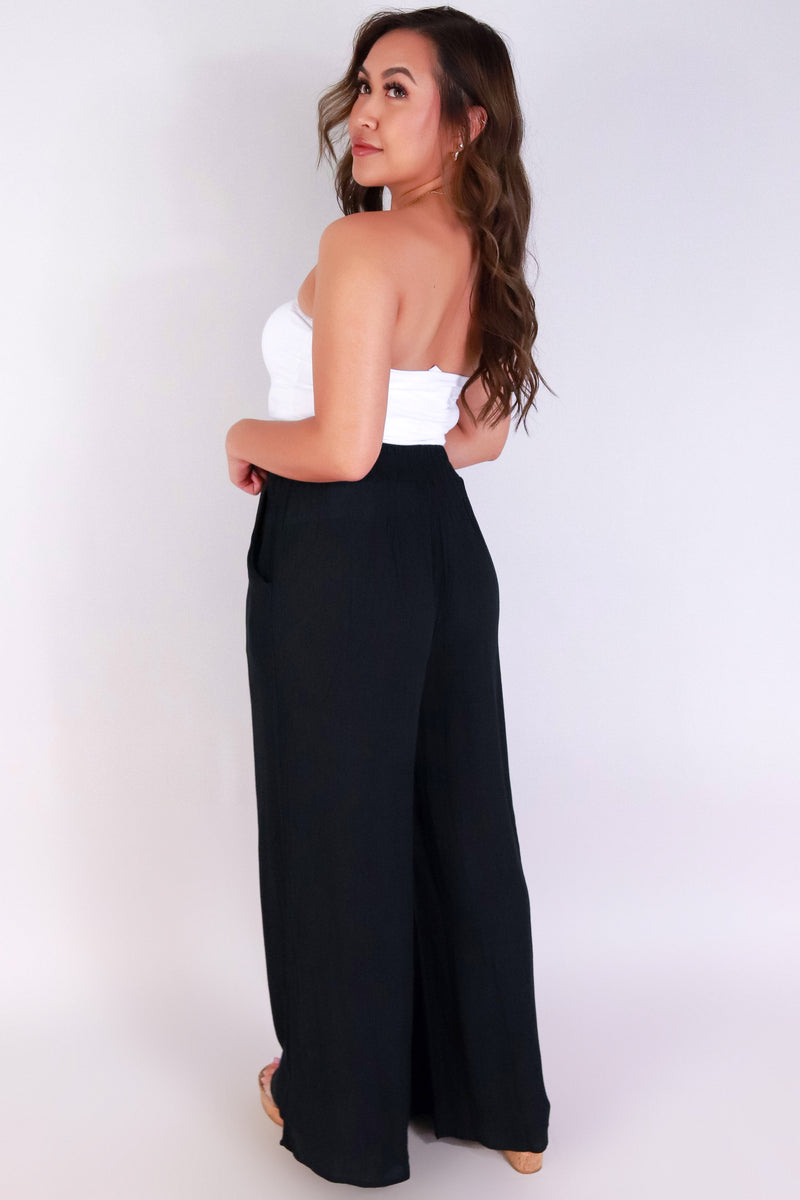 Jeans Warehouse Hawaii - SOLID WOVEN PANTS - SUN-KISSED GAUZE PANTS | By OLIVE & CO