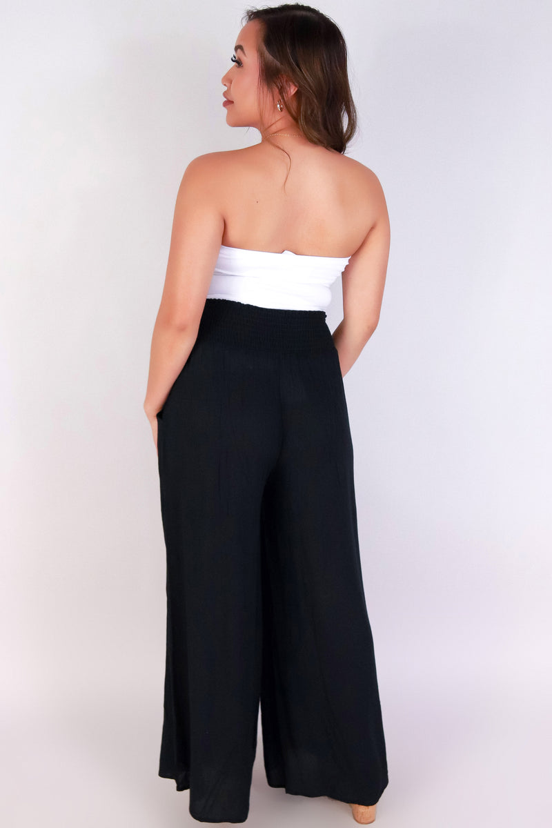 Jeans Warehouse Hawaii - SOLID WOVEN PANTS - SIMPLE AIR PANTS | By OLIVE & CO