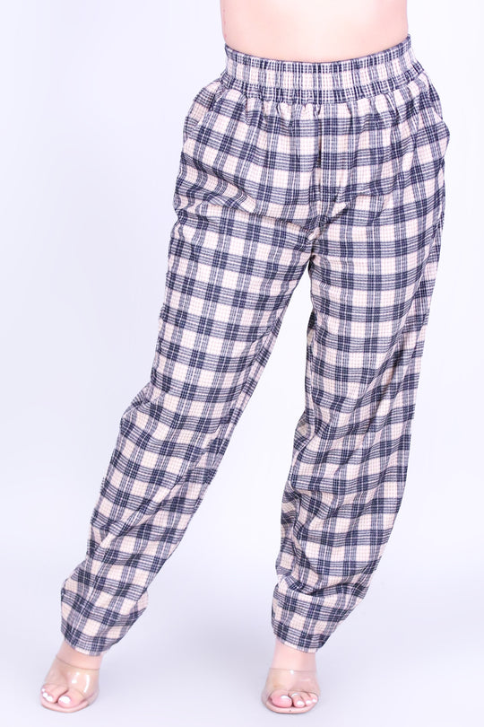 CITY CHECKS PANTS