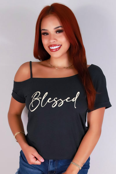 Jeans Warehouse Hawaii - S/S SCREEN - BLESSED TOP | By ORGANIC GENERATION