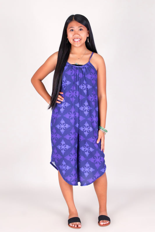 TORCH GINGER QUILT NO WAIST JUMPSUIT | KIDS SIZE 2-16