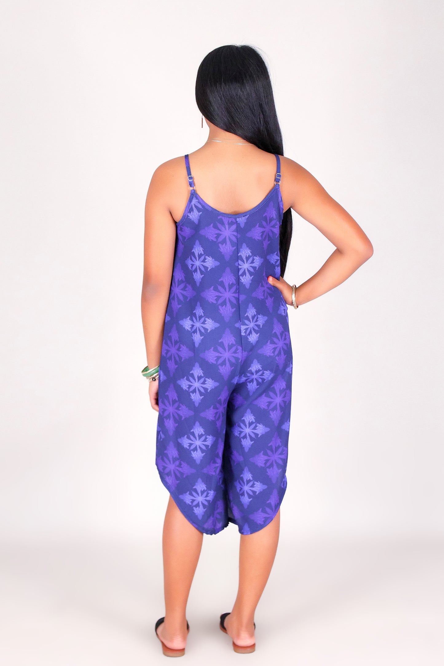 TORCH GINGER QUILT NO WAIST JUMPSUIT | KIDS SIZE 2-16
