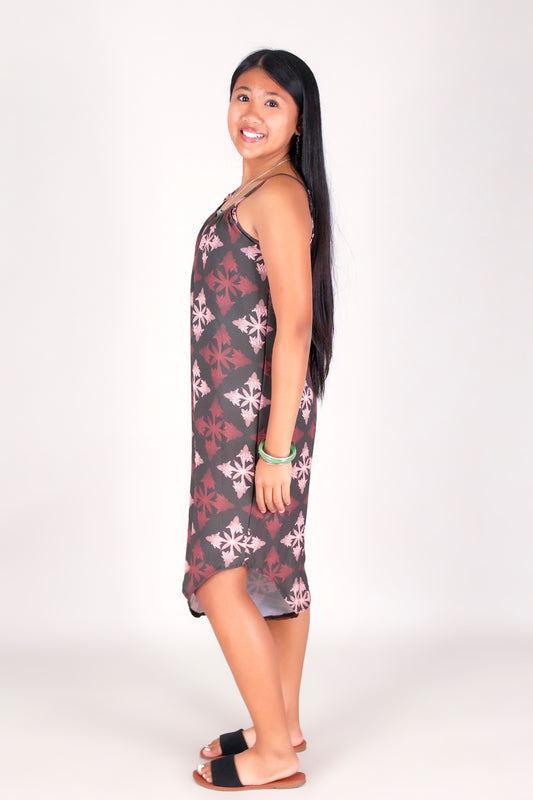 TORCH GINGER QUILT NO WAIST JUMPSUIT | KIDS SIZE 2-16