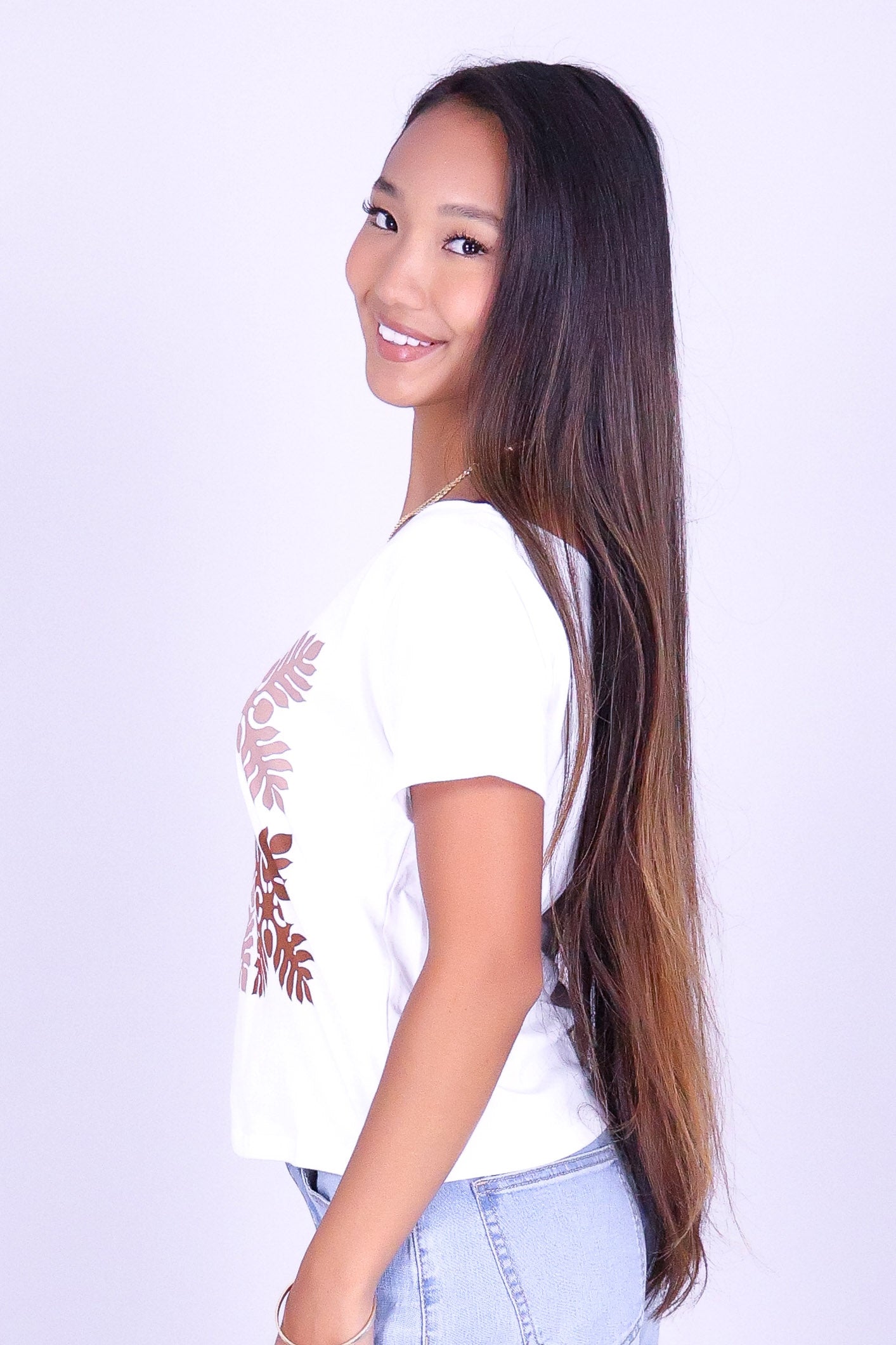 4 ULU QUILT OFF SHOULDER TEE