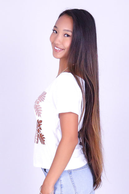 4 ULU QUILT OFF SHOULDER TEE