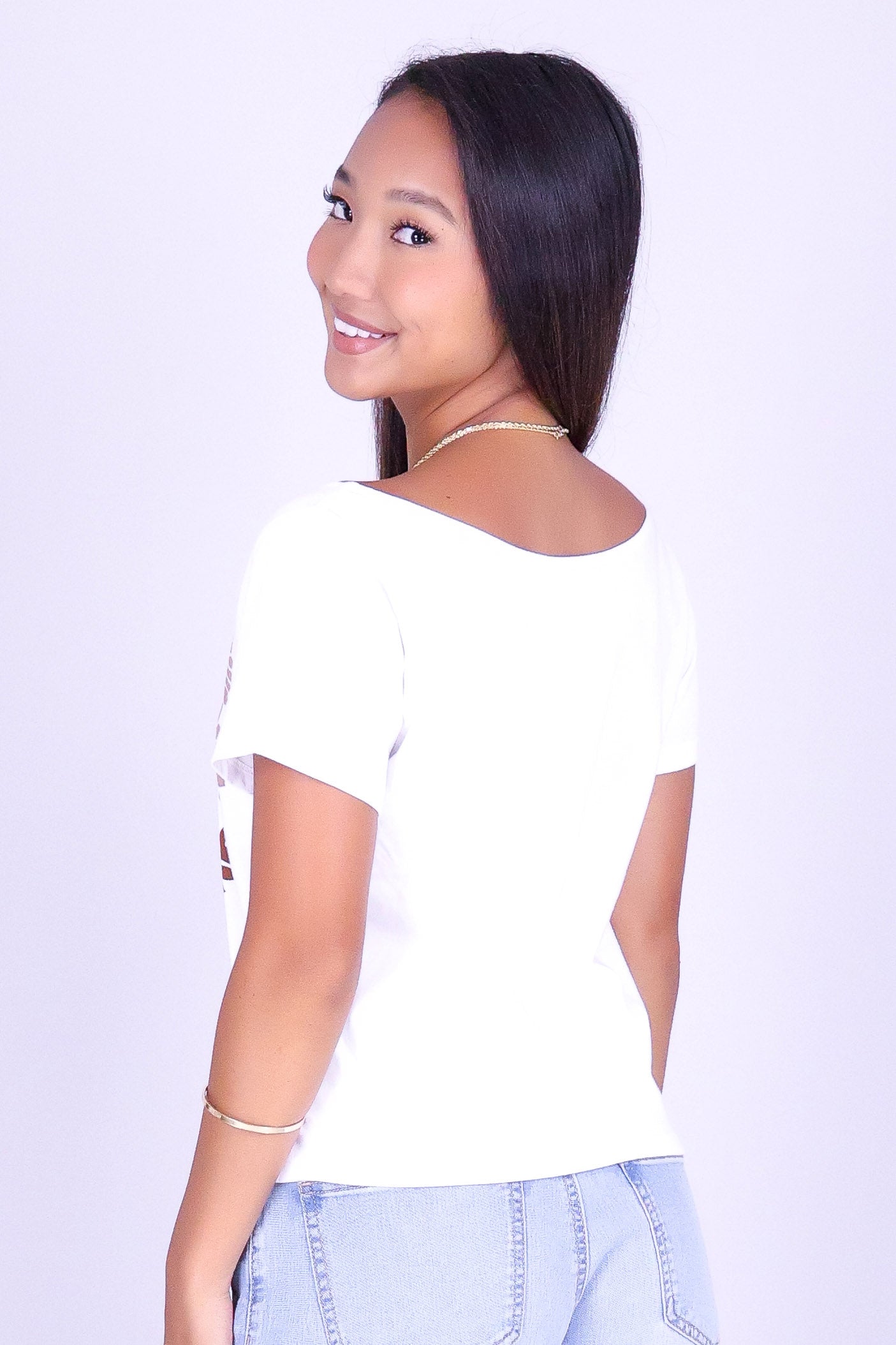 4 ULU QUILT OFF SHOULDER TEE