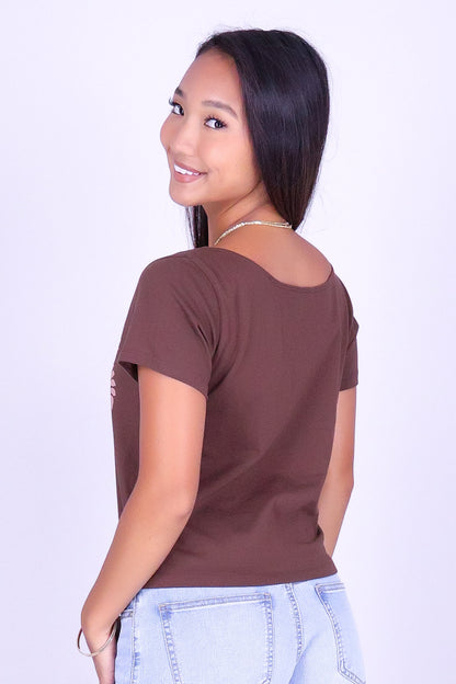 4 ULU QUILT OFF SHOULDER TEE