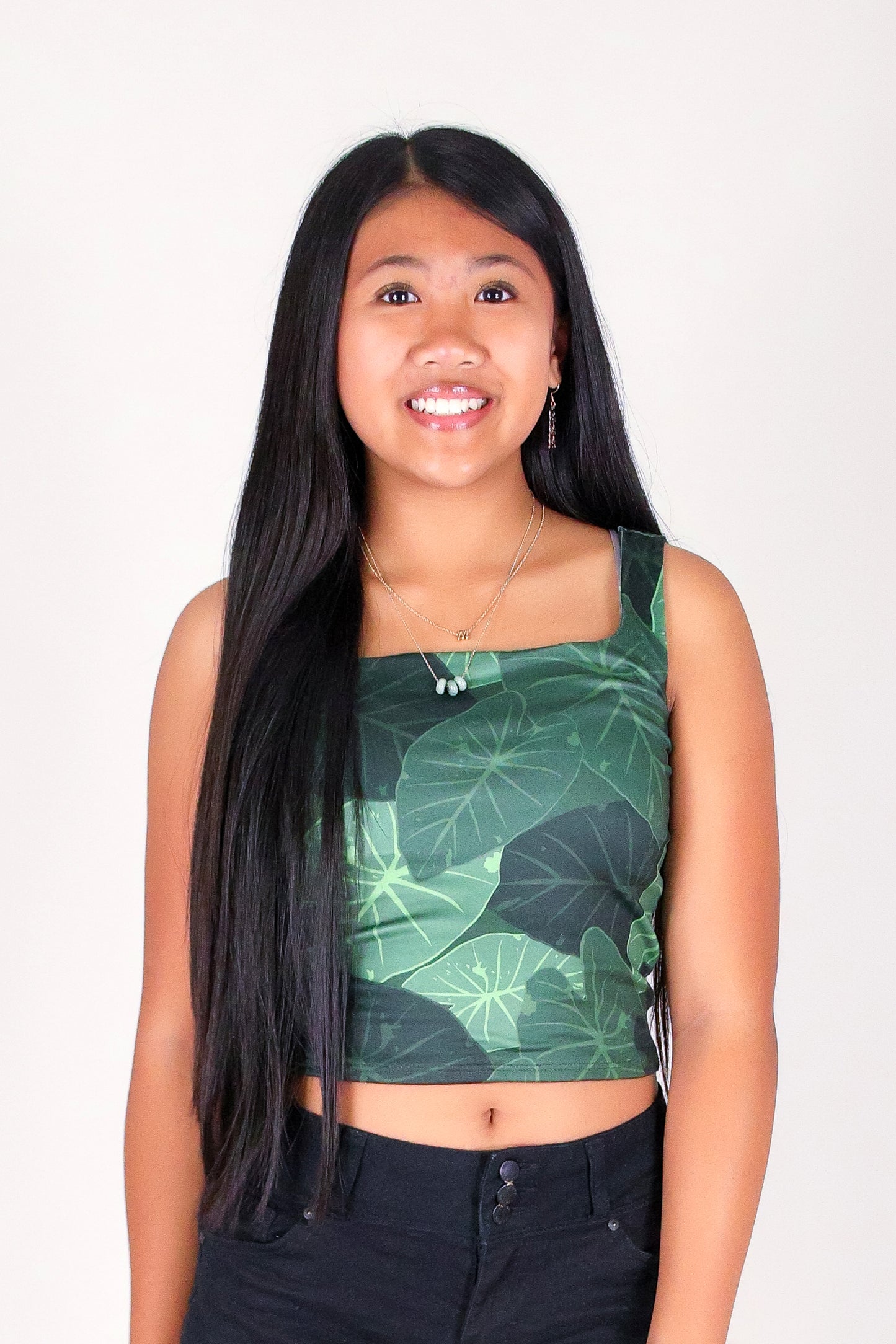 KALO SQUARE NECK TOP | KIDS SIZE 2-16