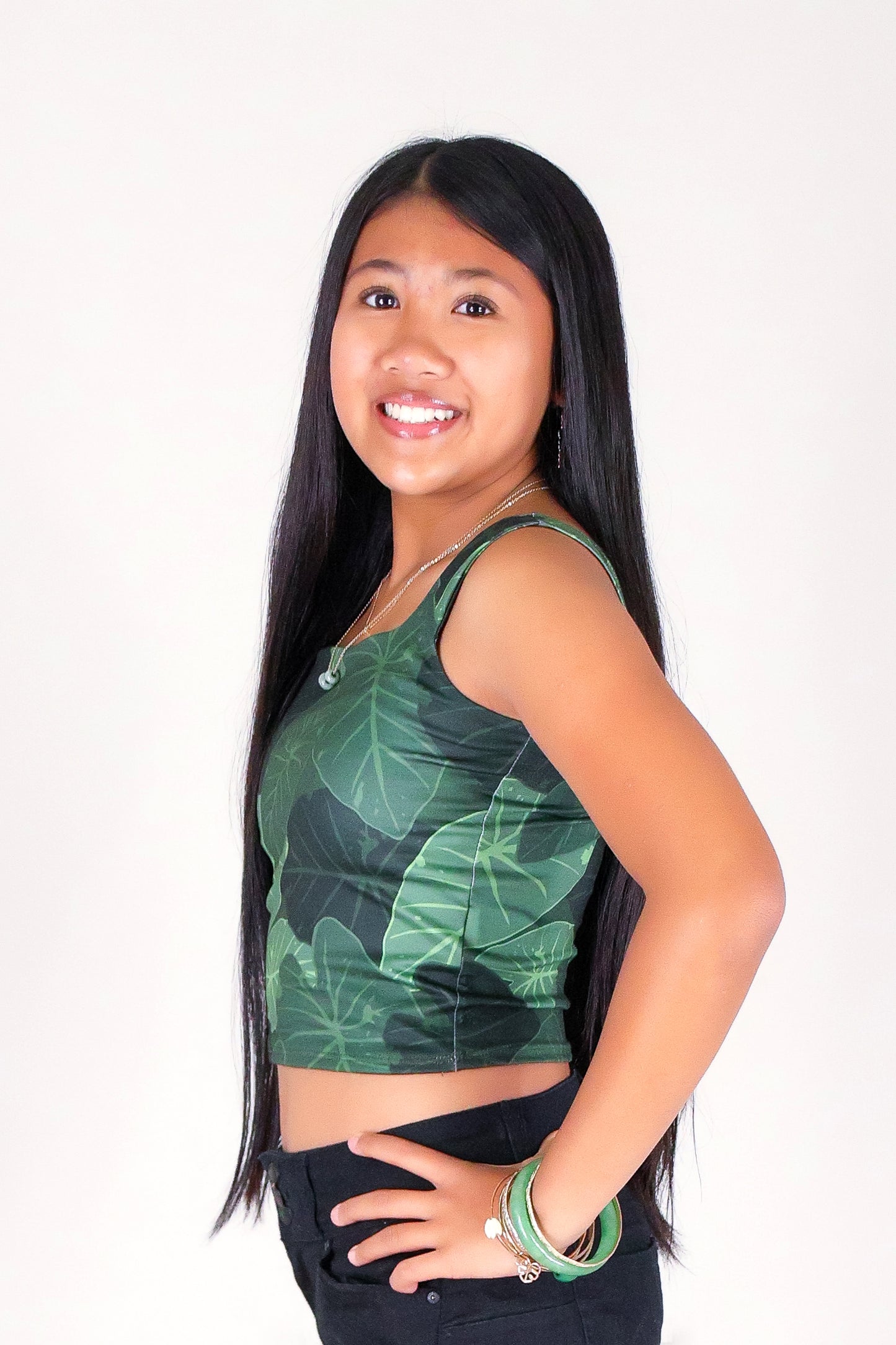 KALO SQUARE NECK TOP | KIDS SIZE 2-16