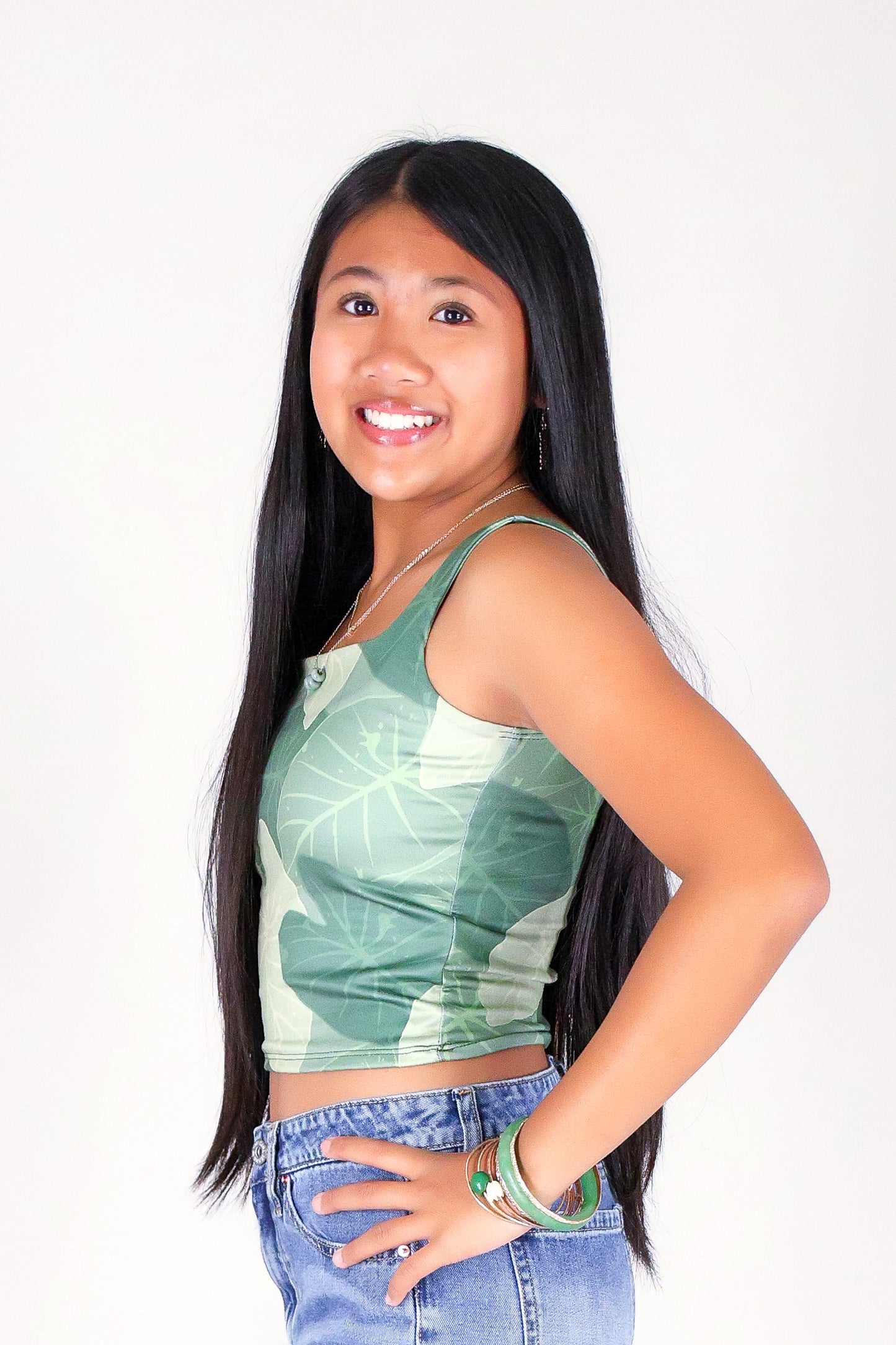 KALO SQUARE NECK TOP | KIDS SIZE 2-16