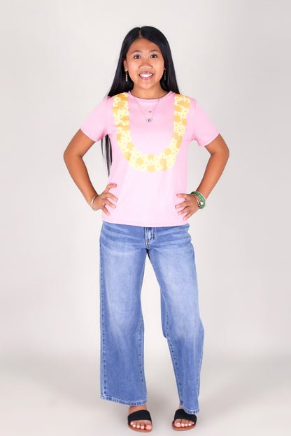 CLUSTERED PUAKENIKENI LEI TEE | KIDS SIZE 2-16