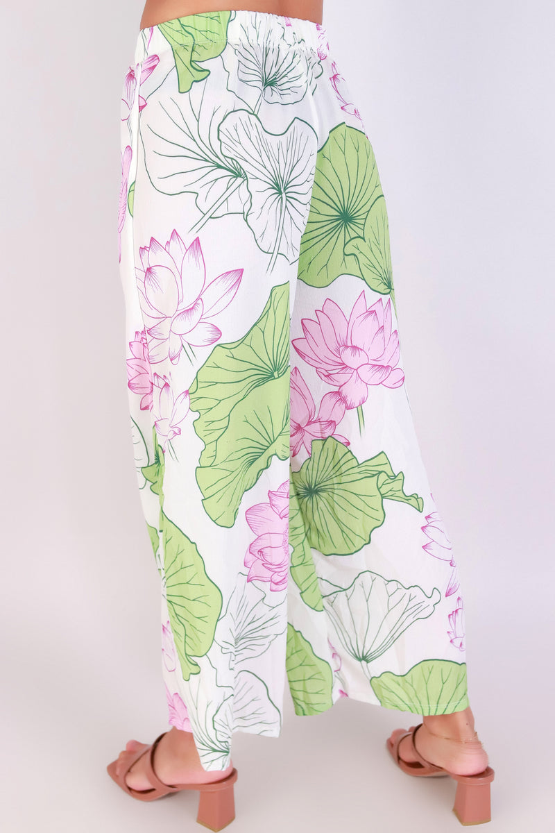 Jeans Warehouse Hawaii - PRINT WOVEN CAPRI&