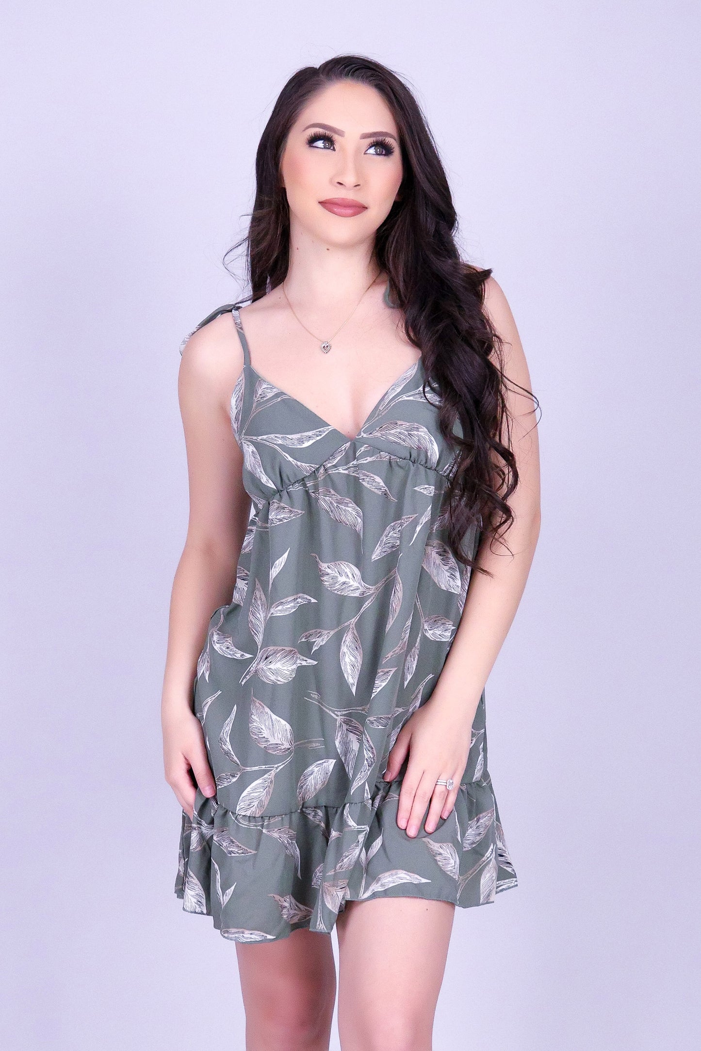 WILDLEAF BABYDOLL DRESS